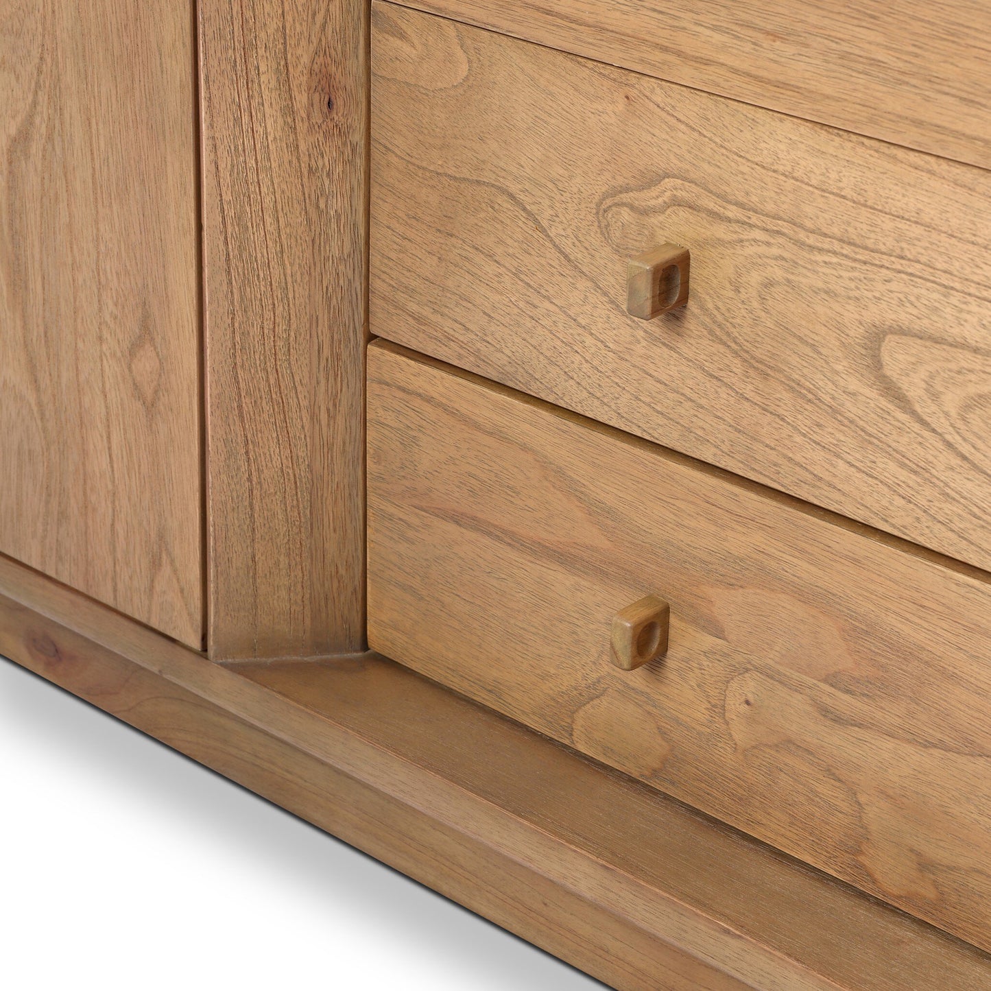 Daxon Wood Sideboard with Drawers and Doors