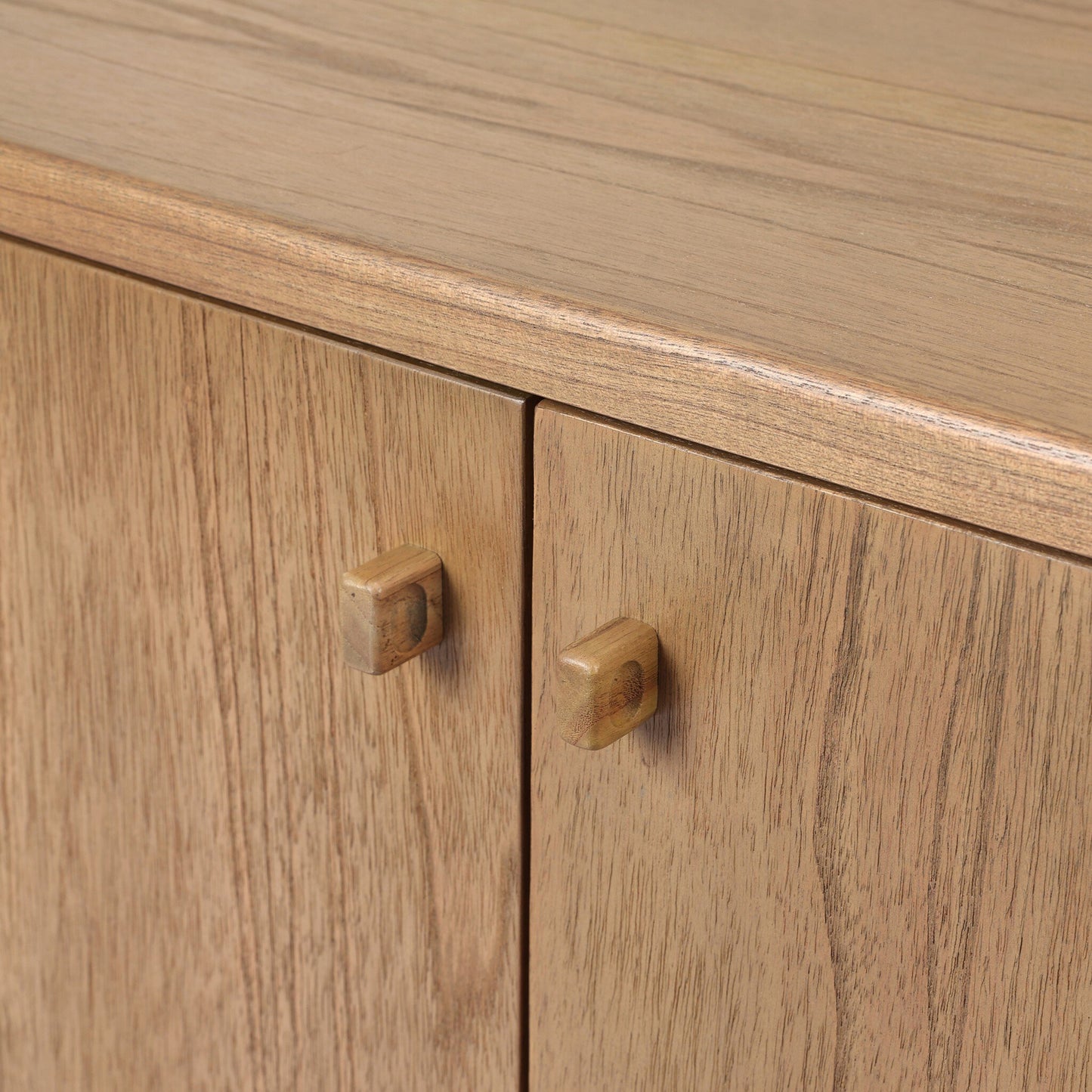Daxon Wood Sideboard with Drawers and Doors