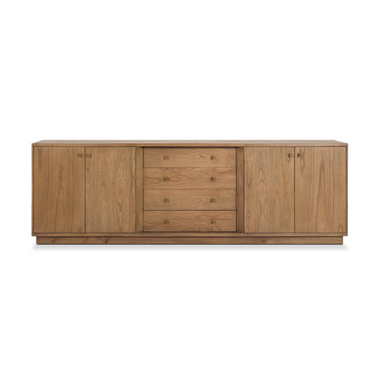 Daxon Wood Sideboard with Drawers and Doors