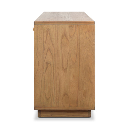 Daxon Wood Sideboard with Drawers and Doors