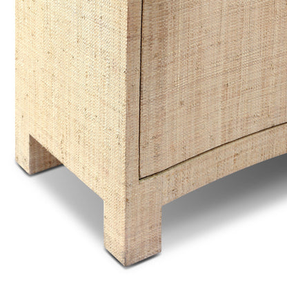 Hollis Parsons‑Leg Raffia Sideboard