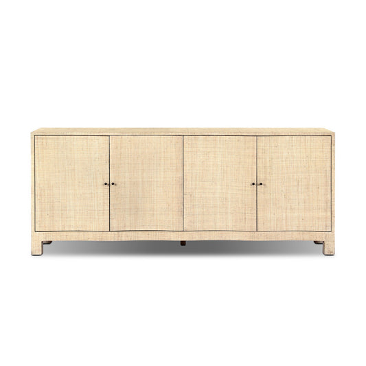 Hollis Parsons‑Leg Raffia Sideboard
