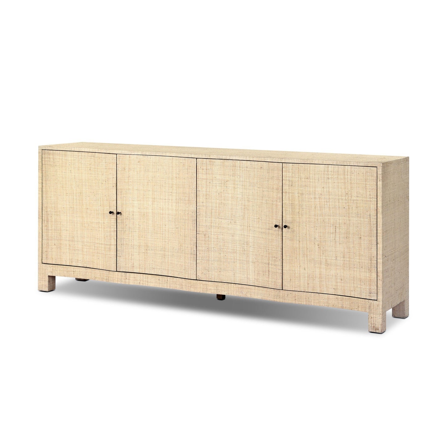 Hollis Parsons‑Leg Raffia Sideboard