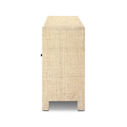 Hollis Parsons‑Leg Raffia Sideboard