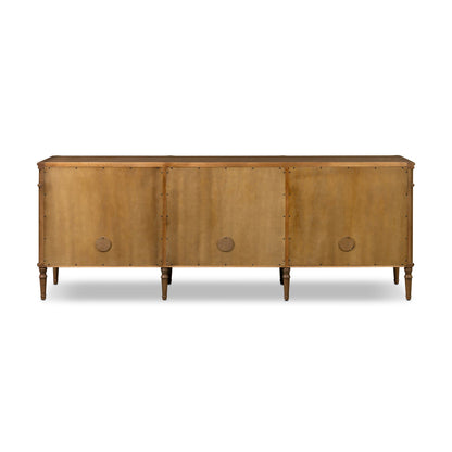 Toulouse Toasted Oak 6‑Door Sideboard
