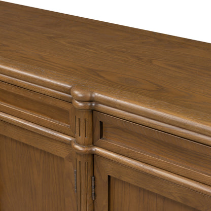 Toulouse Toasted Oak 6‑Door Sideboard