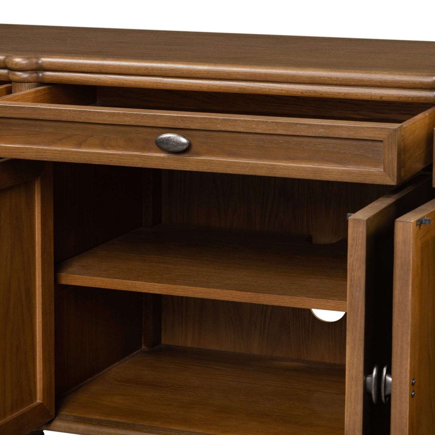 Toulouse Toasted Oak 6‑Door Sideboard