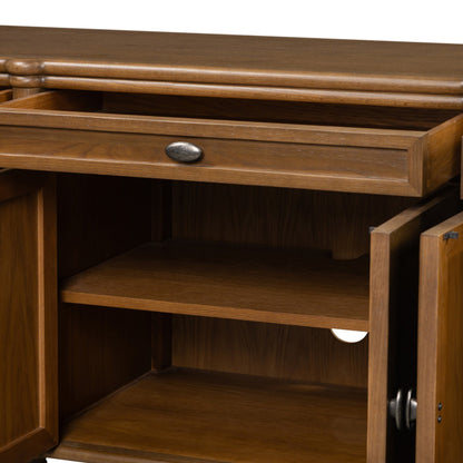 Toulouse Toasted Oak 6‑Door Sideboard