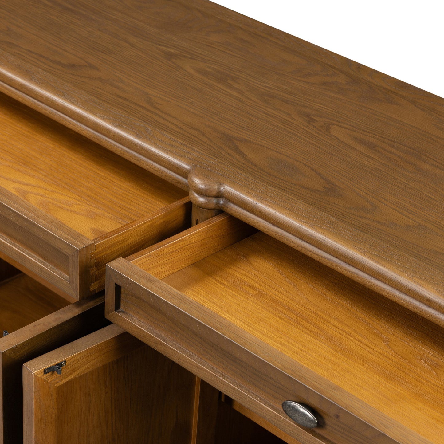 Toulouse Toasted Oak 6‑Door Sideboard