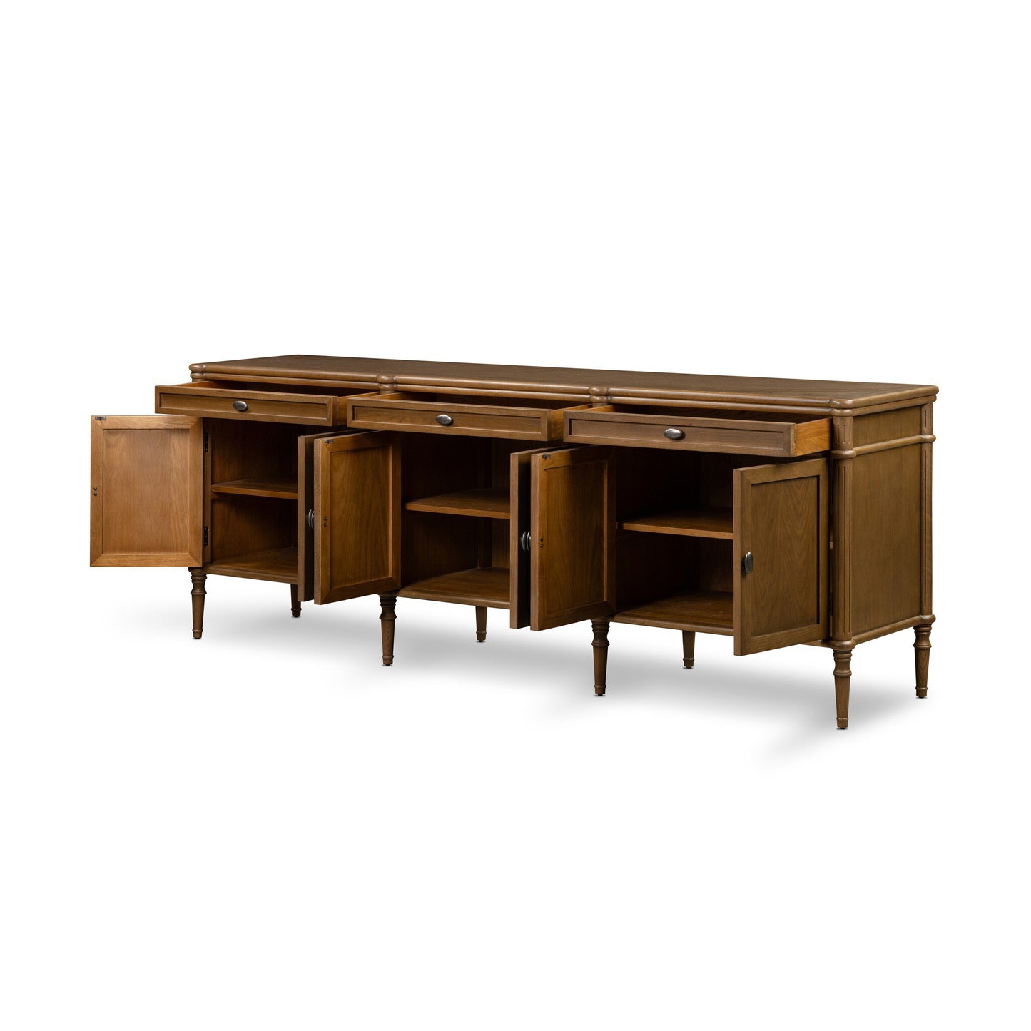 Toulouse Toasted Oak 6‑Door Sideboard