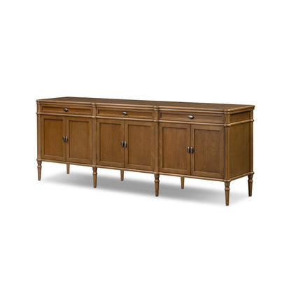 Toulouse Toasted Oak 6‑Door Sideboard