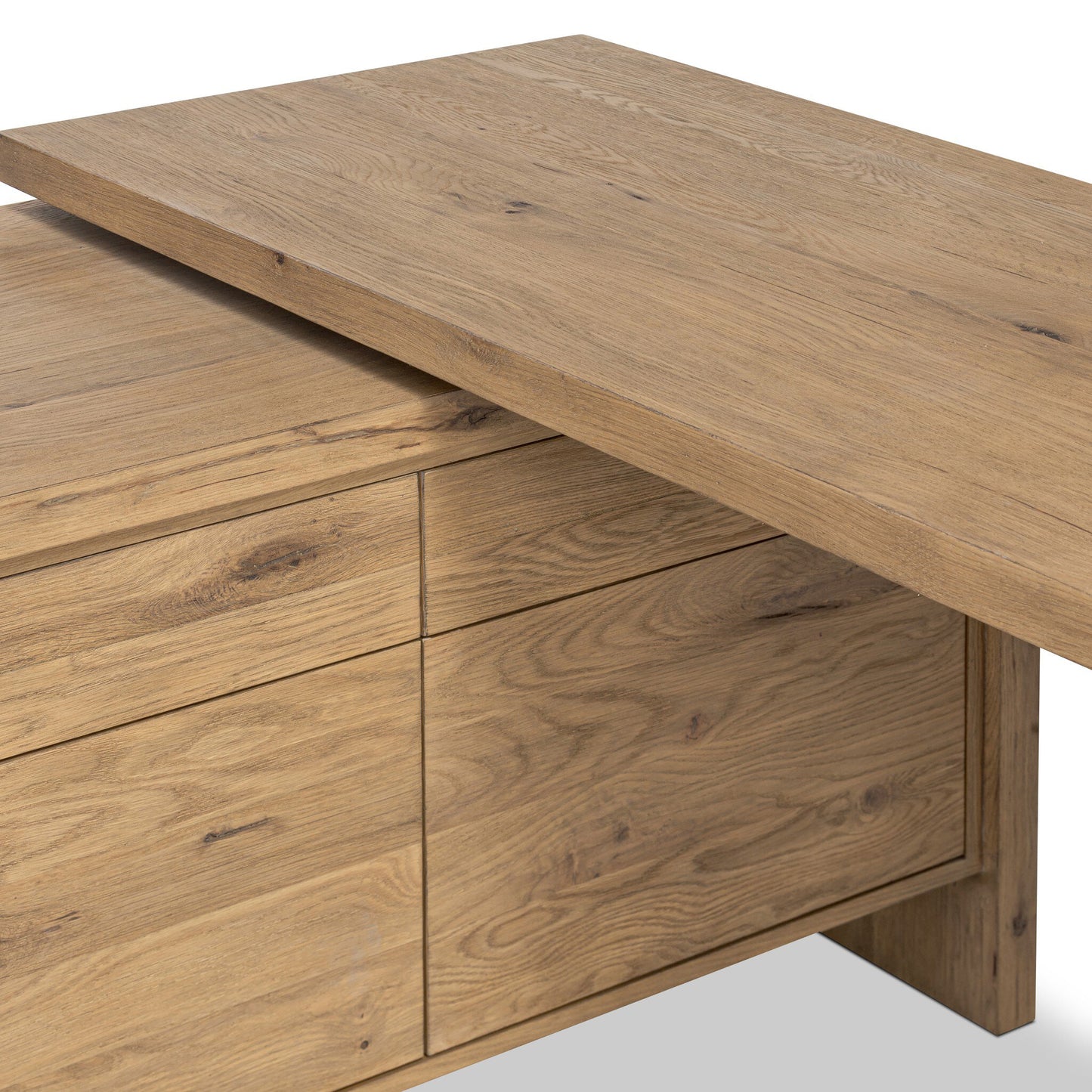 Noah Rotating Desk Smoked Oak