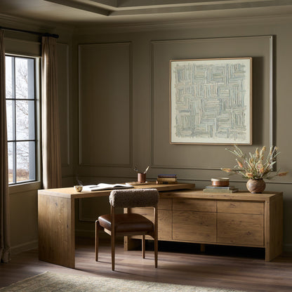 Noah Rotating Desk Smoked Oak