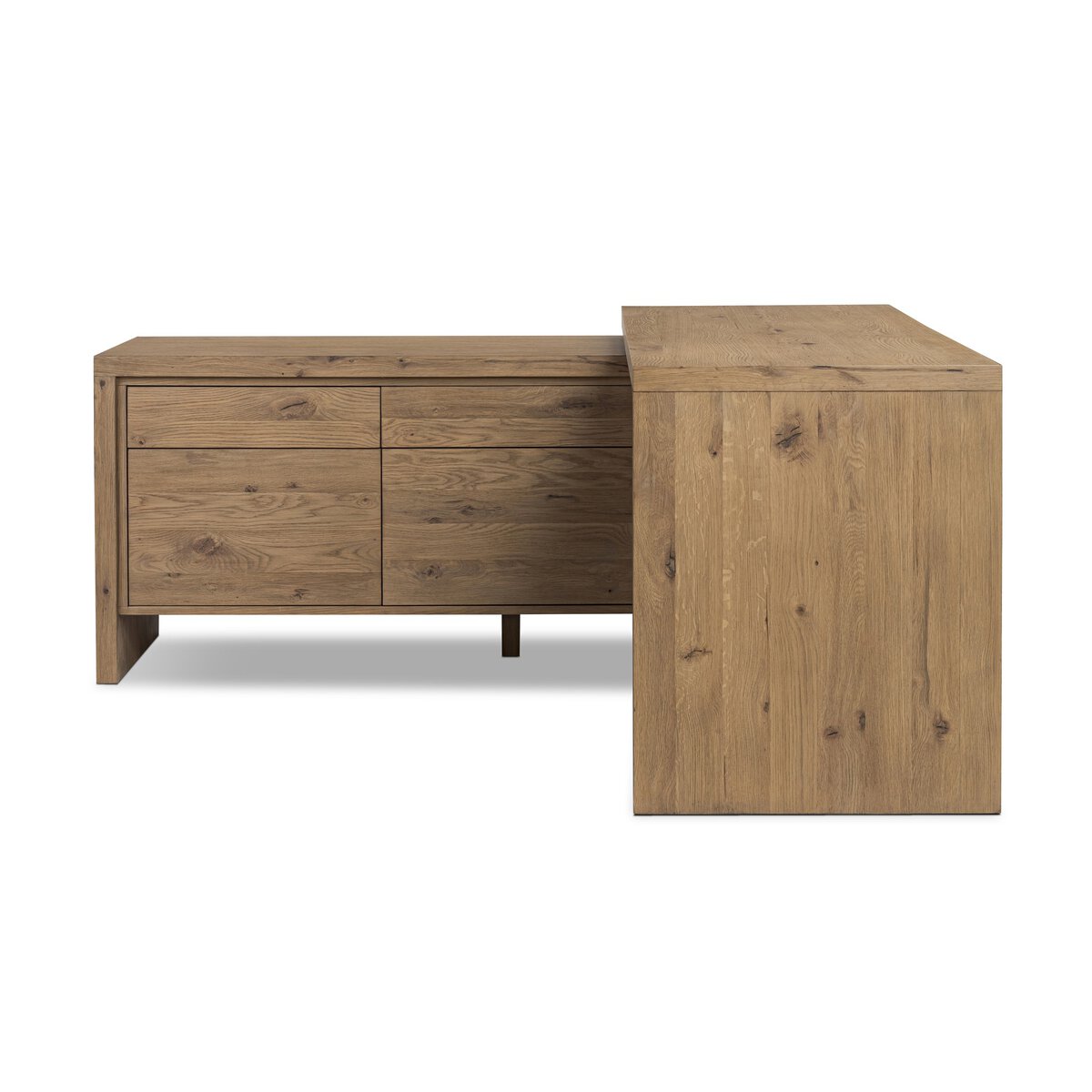 Noah Rotating Desk Smoked Oak