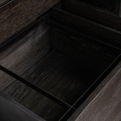Noah Rotating Desk Smoked Oak