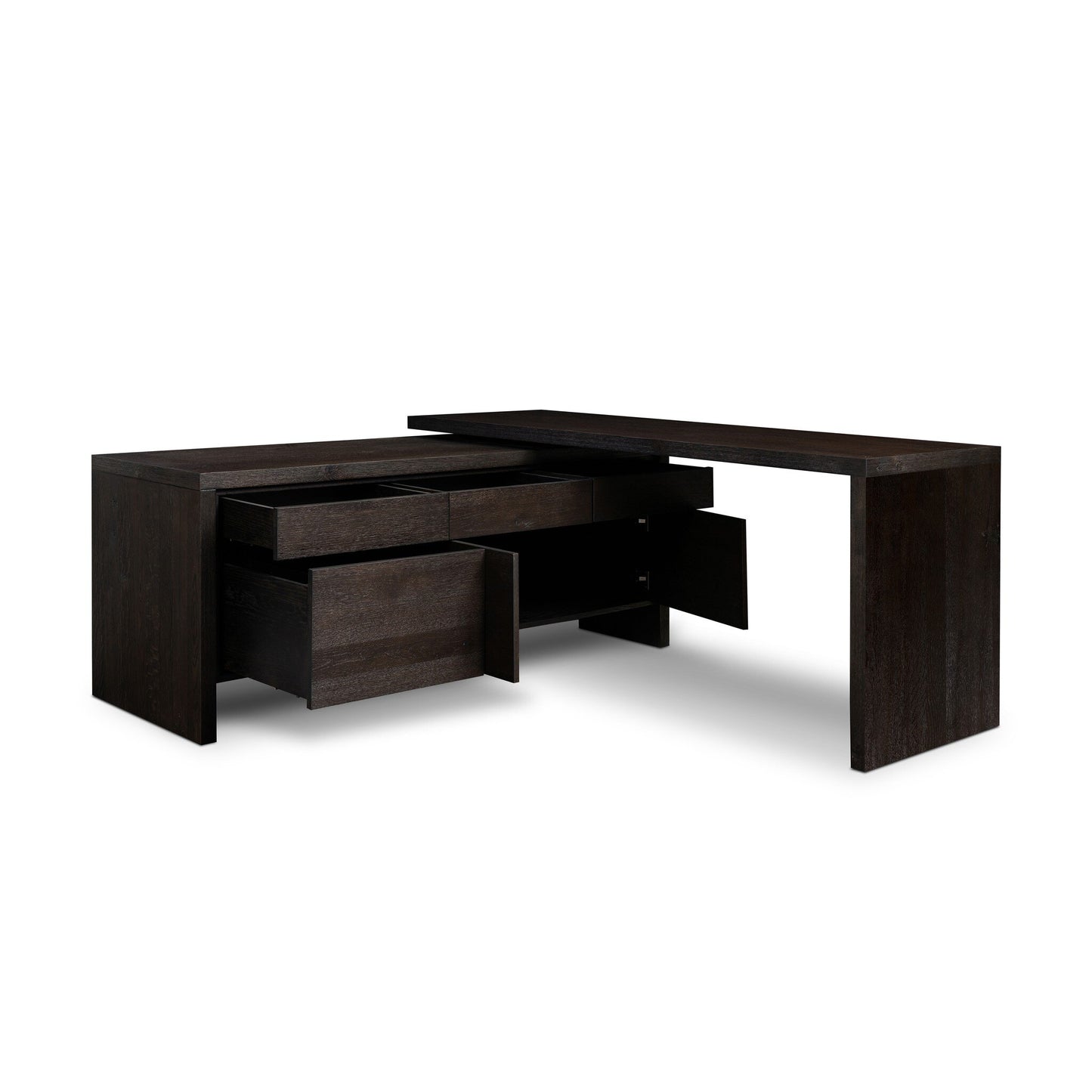 Noah Rotating Desk Smoked Oak