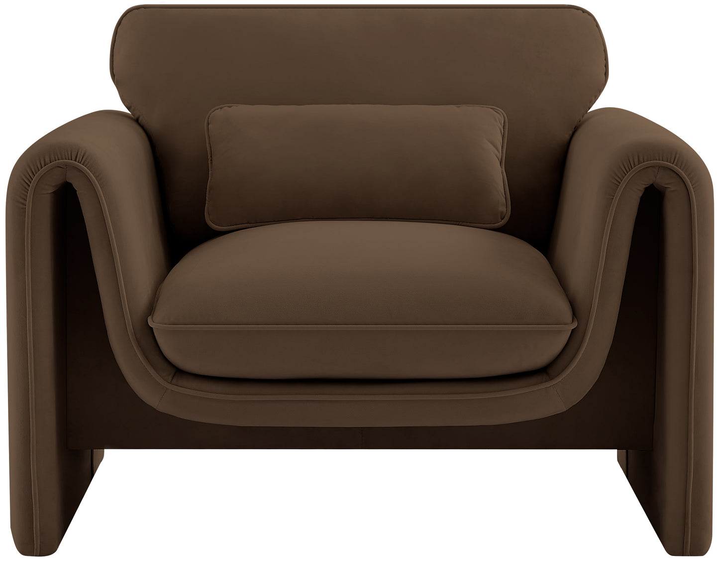 Sloan Velvet Upholstered Chair – Modern Accent Seating with Plush Tufted Design