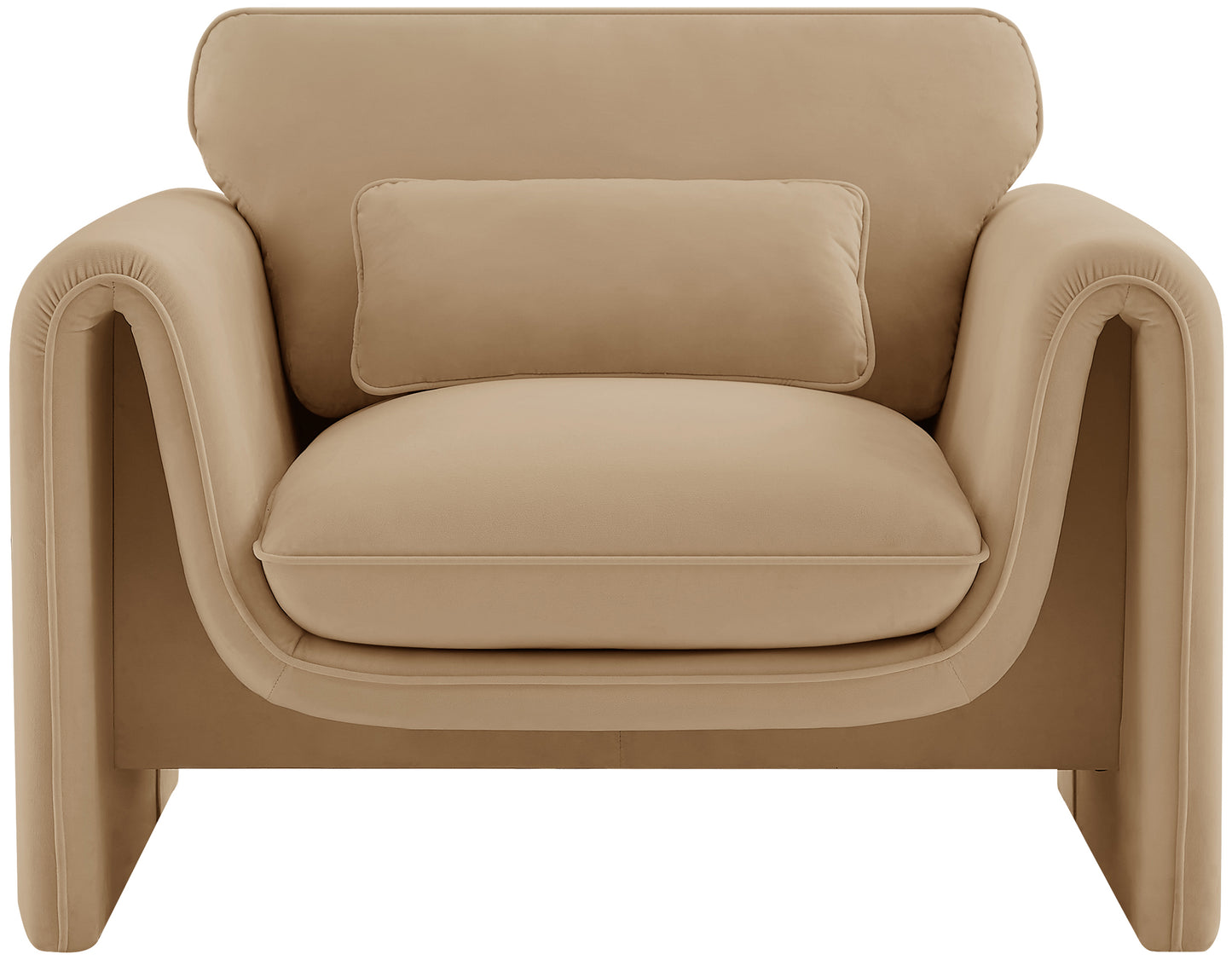 Sloan Velvet Upholstered Chair – Modern Accent Seating with Plush Tufted Design