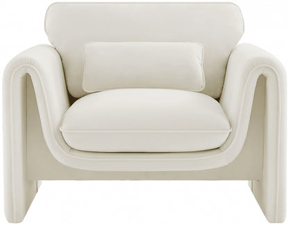 Sloan Velvet Upholstered Chair – Modern Accent Seating with Plush Tufted Design
