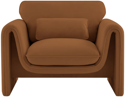 Sloan Velvet Upholstered Chair – Modern Accent Seating with Plush Tufted Design