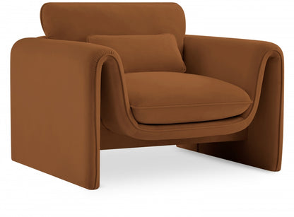 Sloan Velvet Upholstered Chair – Modern Accent Seating with Plush Tufted Design