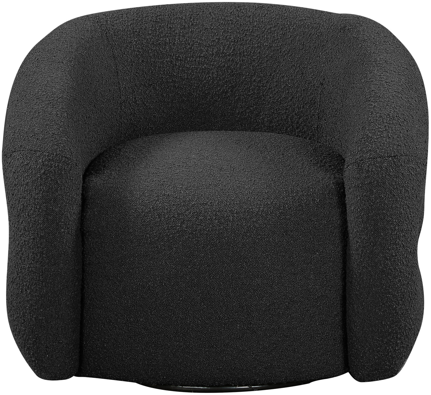 Roxbury Boucle Fabric Swivel Accent Chair – Stylish Upholstered Seating with 360° Rotation