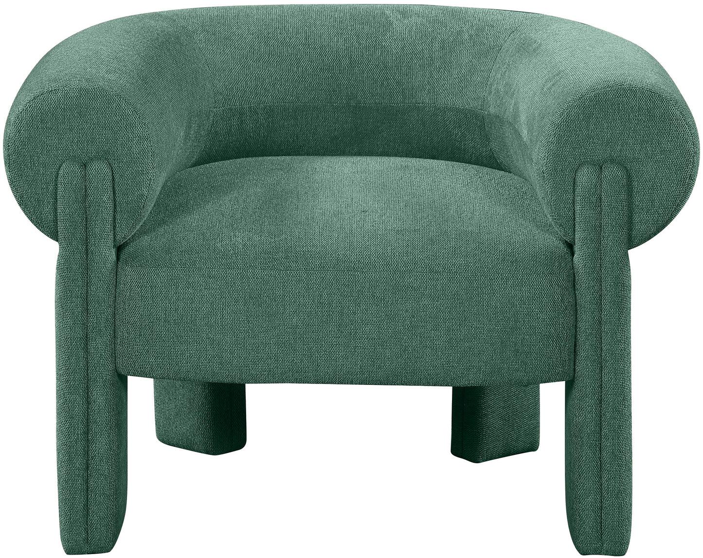 Stefano Fabric Upholstered Accent Chair – Modern Lounge Seating with Sleek Silhouette
