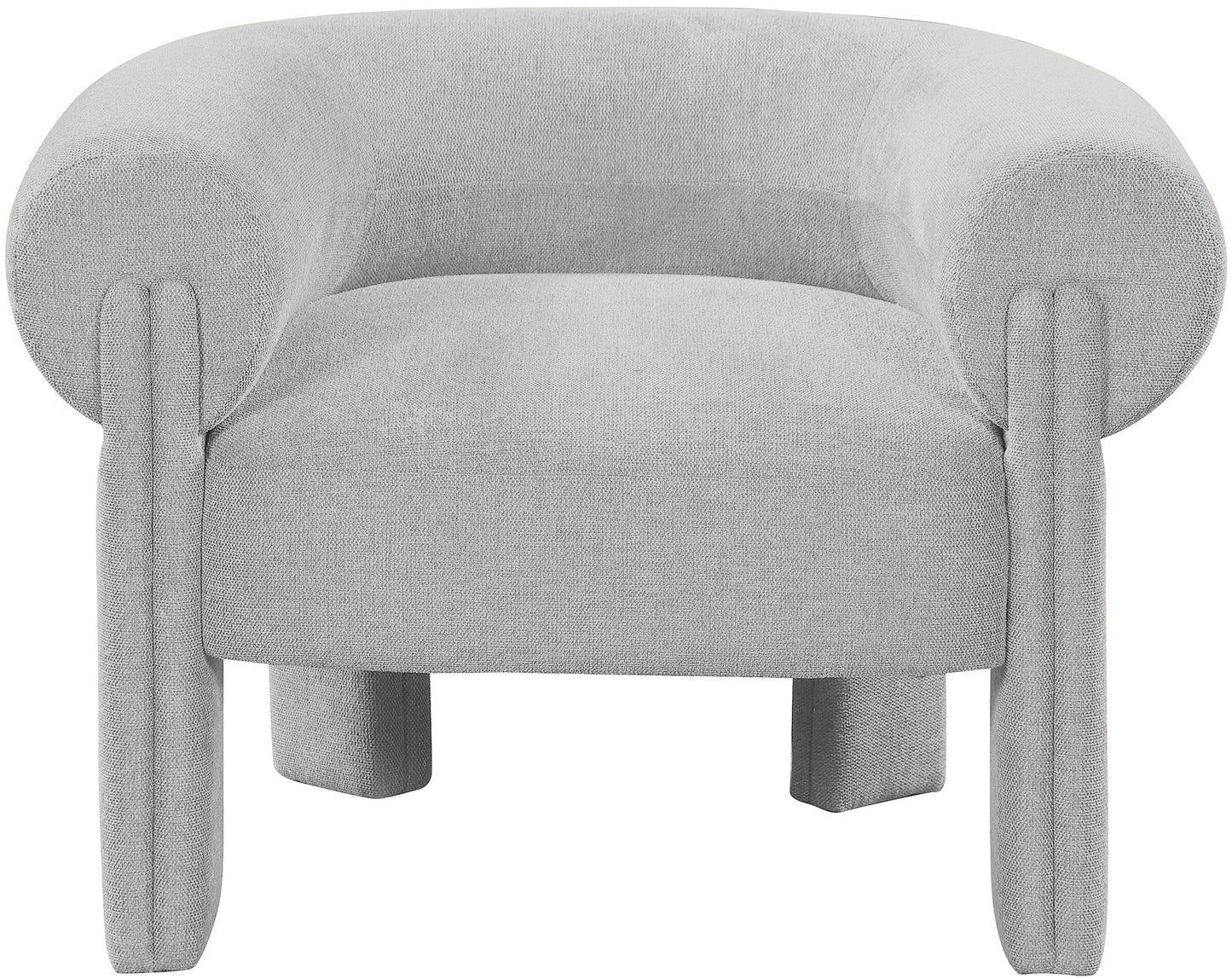 Stefano Fabric Upholstered Accent Chair – Modern Lounge Seating with Sleek Silhouette