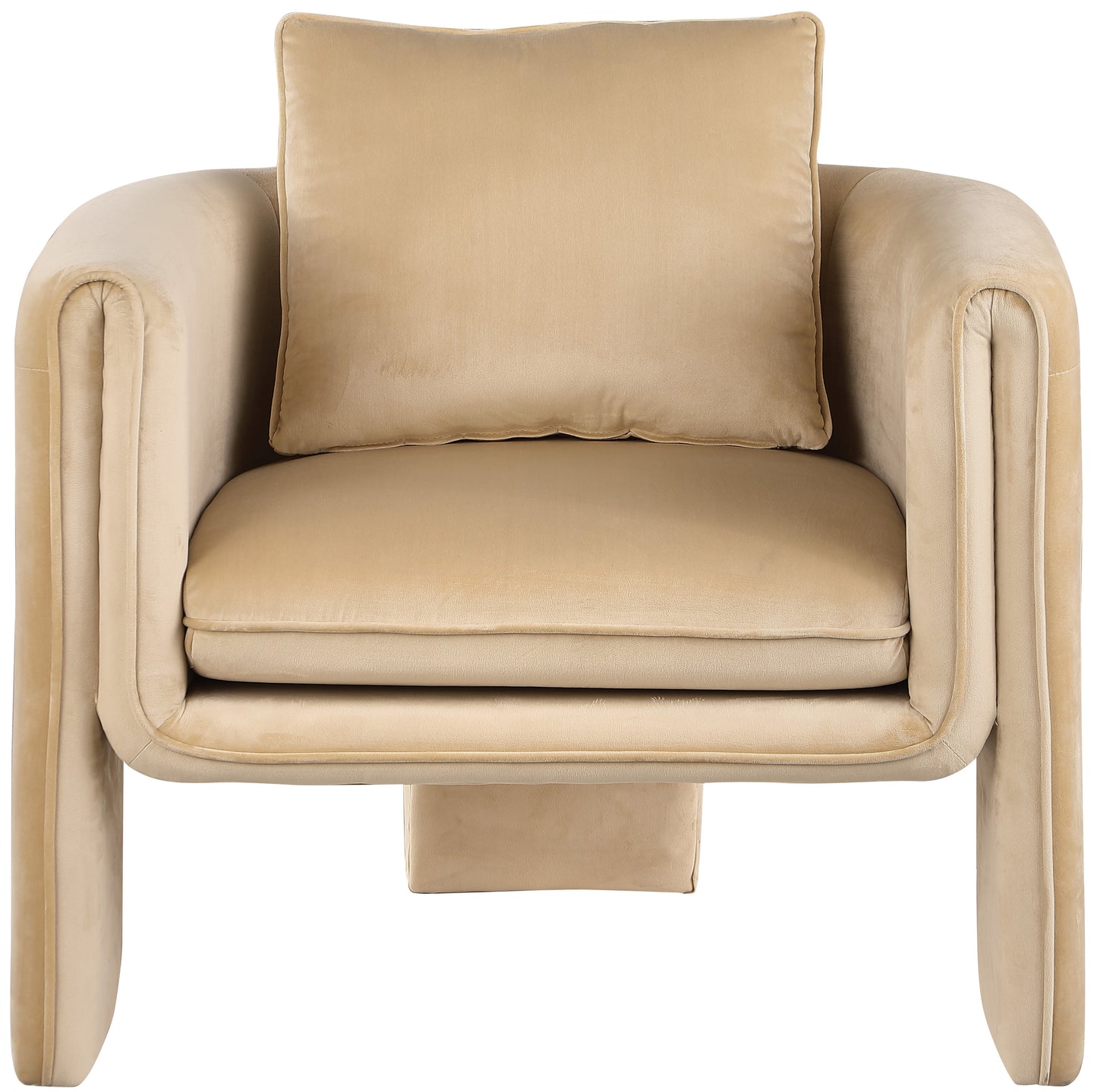 Sloan Velvet Upholstered Accent Chair – Modern Tufted Lounge Seating with Plush Comfort