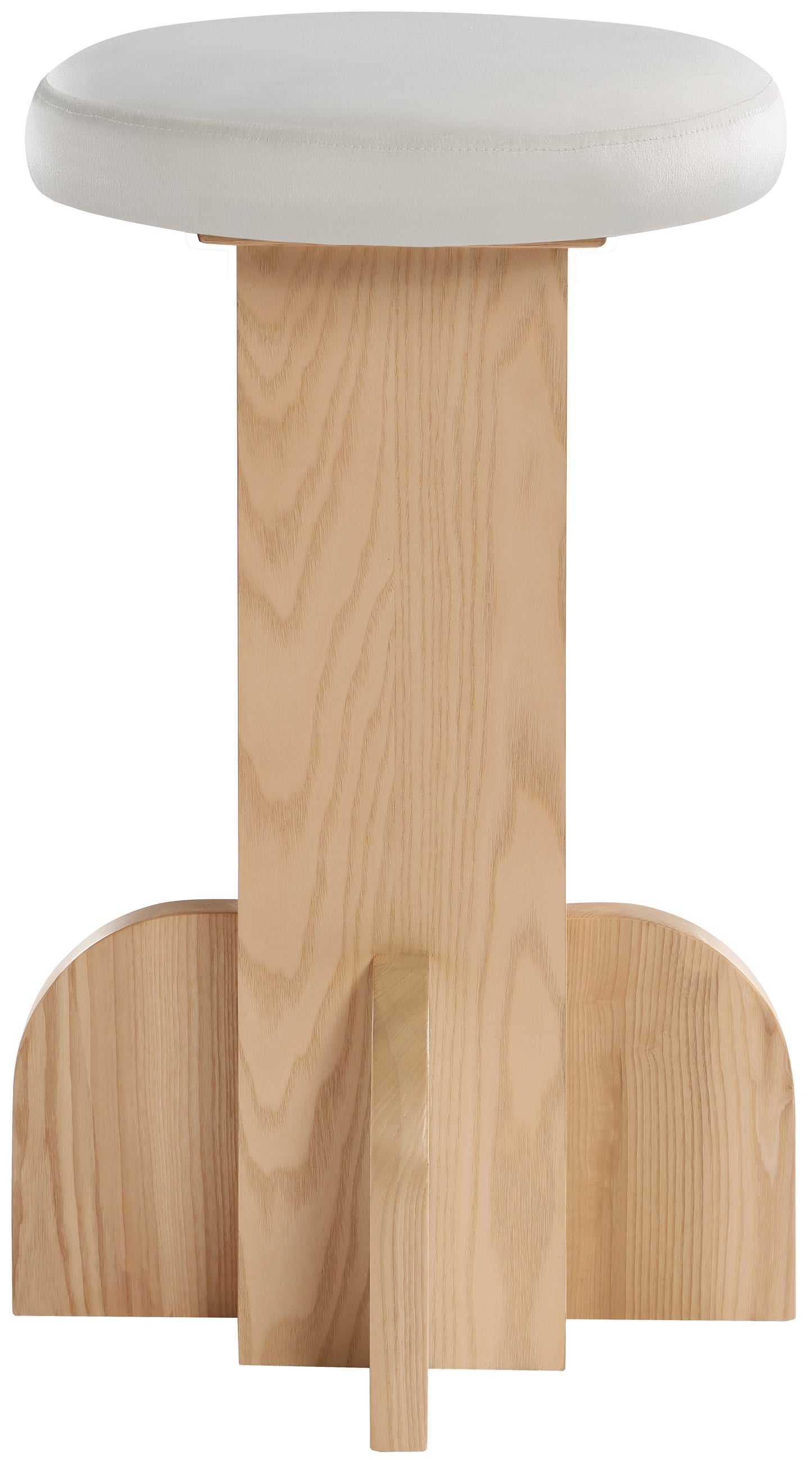 Wyatt Velvet Stool – Upholstered Bar or Counter Height Seating for Kitchen or Dining