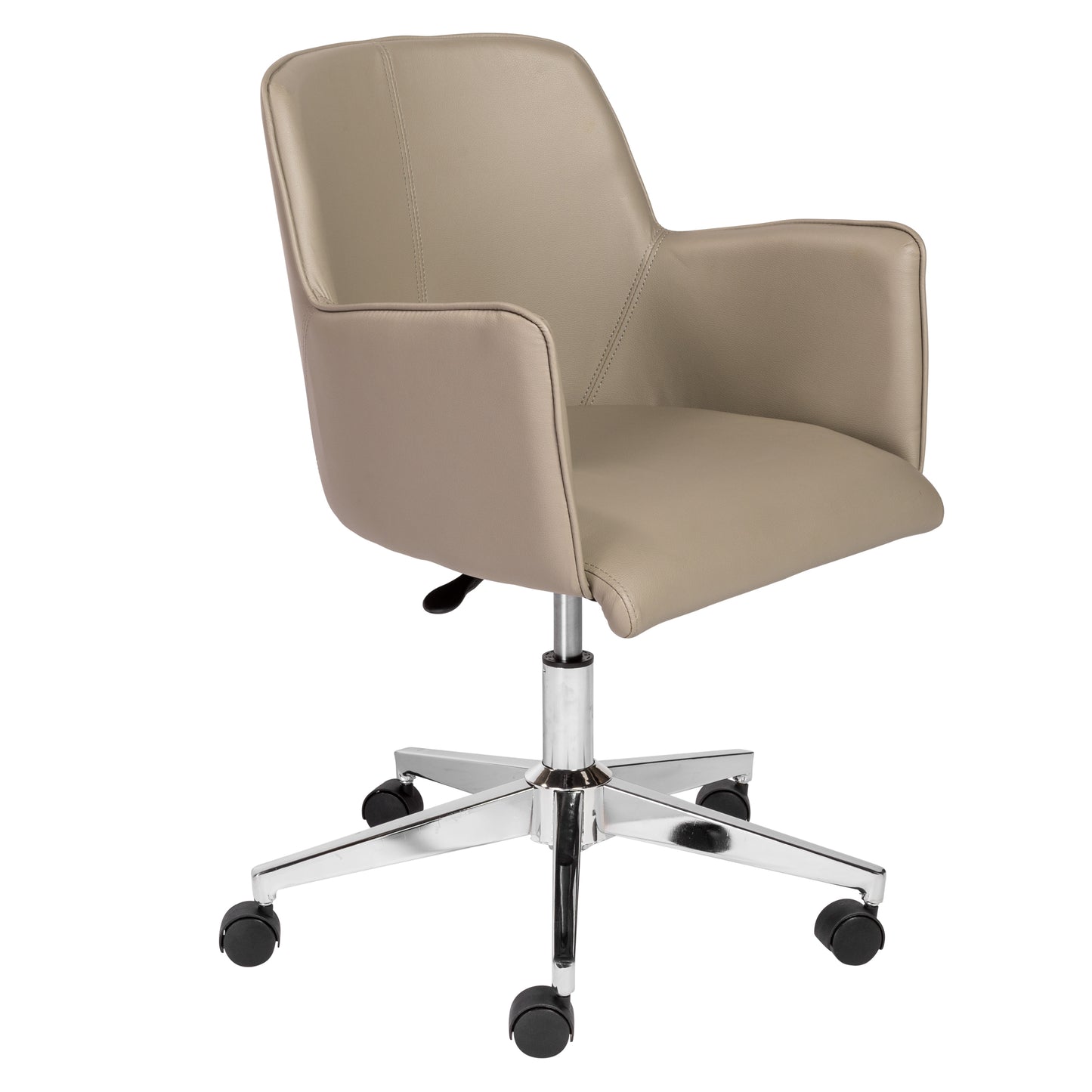 Sunny Pro Office Chair in Taupe with Chrome Base