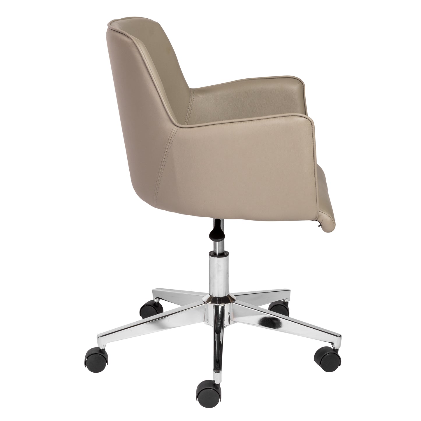 Sunny Pro Office Chair in Taupe with Chrome Base