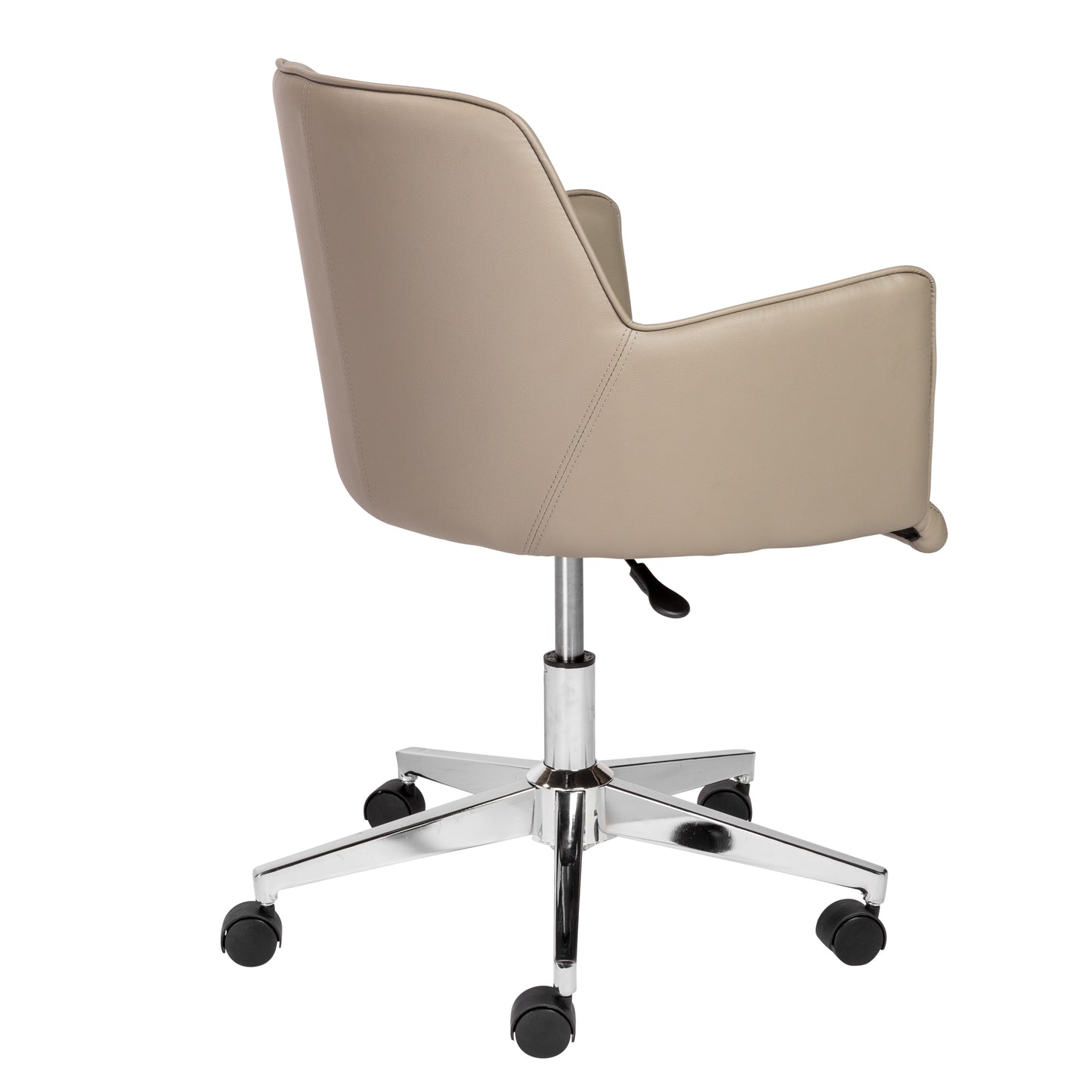 Sunny Pro Office Chair in Taupe with Chrome Base