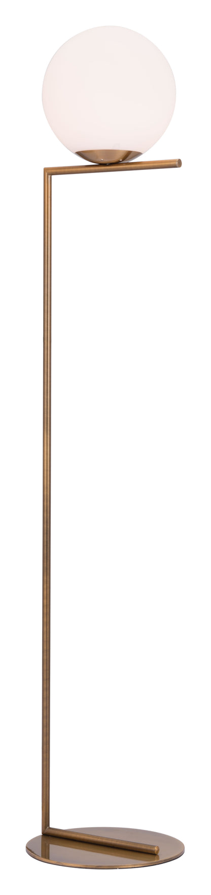 Belair Floor Lamp Brass