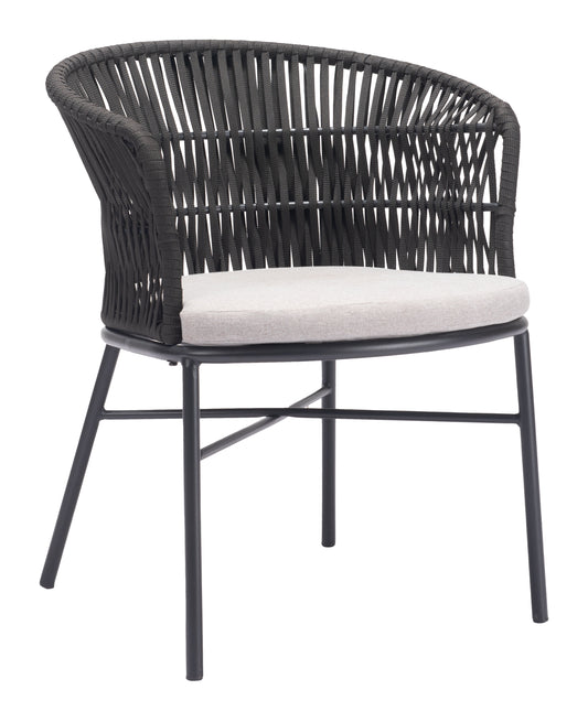 Freycinet Dining Chair (Set of 2) Black - Elegant & Modern Dining Chairs with a Chic Black Finish for a Sophisticated Look