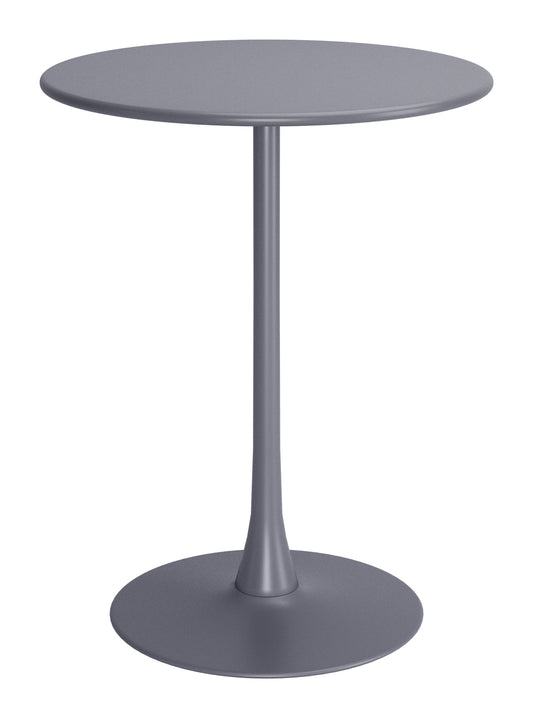 Soleil Bar Table Gray - Modern & Stylish Bar Table with a Sophisticated Gray Finish for a Contemporary Touch