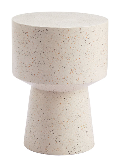 Masko Side Table Beige – Elegant and Versatile Beige Accent for Living Room or Bedroom Decor