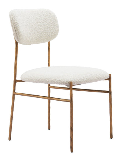 Sydhavnen Dining Chair Cream & Gold – Elegant Cream & Gold Dining Chair for Modern Dining Spaces