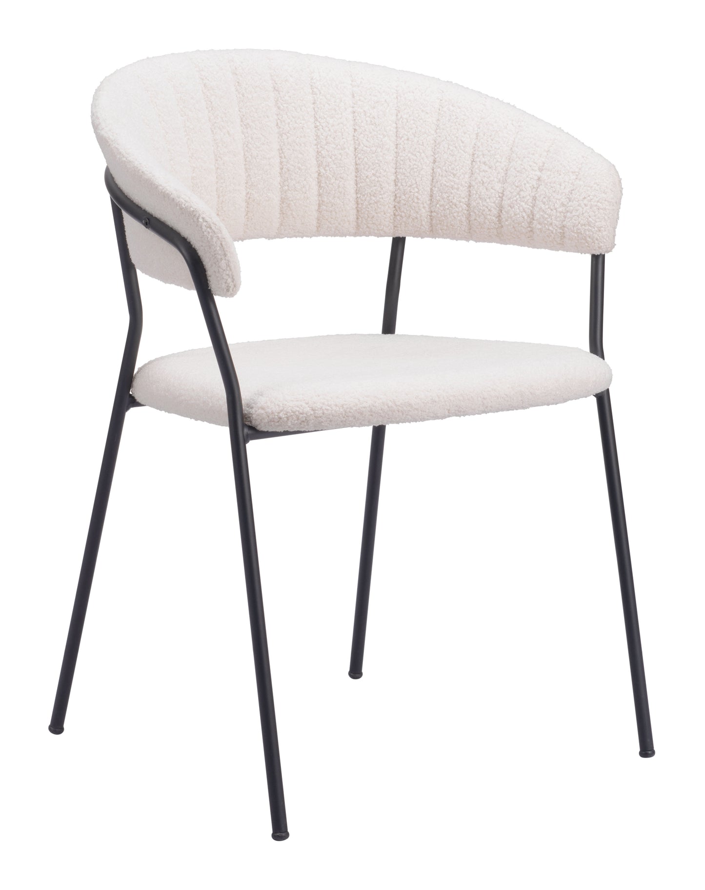 Josephine Dining Chair Set of 2 - Elegant Cream Design for Chic Dining Rooms and Modern Interiors