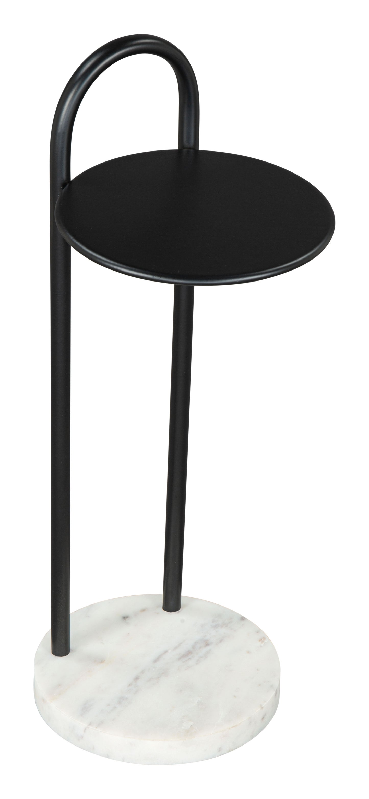 Christian Side Table Black & White