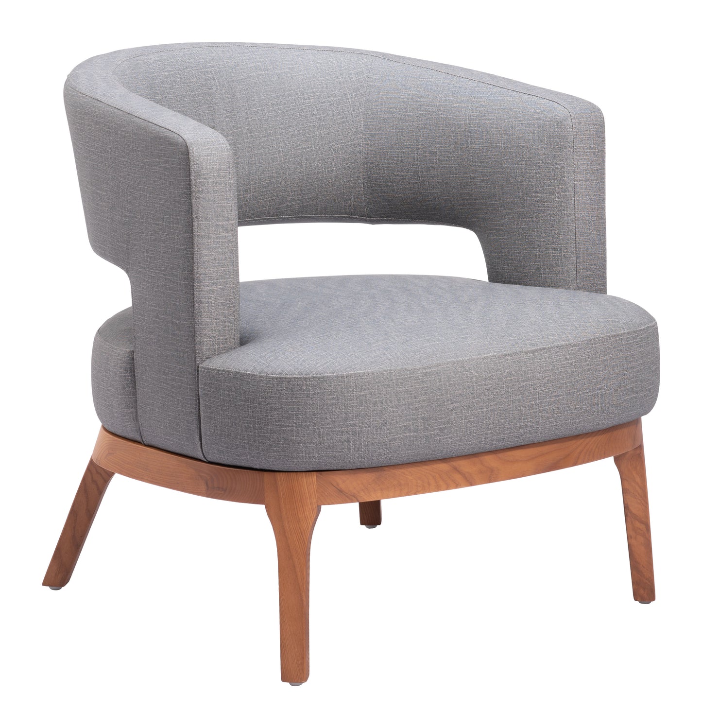 Penryn Accent Chair - Slate Gray Modern Upholstered Chair for Sophisticated Living Rooms