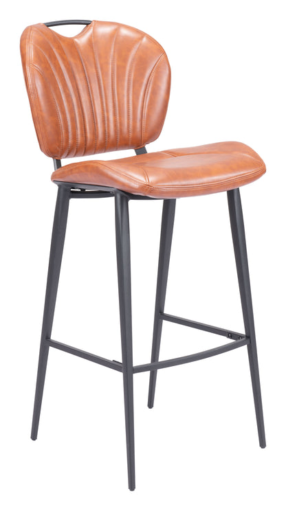 Terrence Barstool Vintage Brown