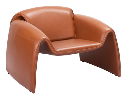 Horten Accent Chair - Brown Stylish and Cozy Accent Chair for Modern Living Rooms
