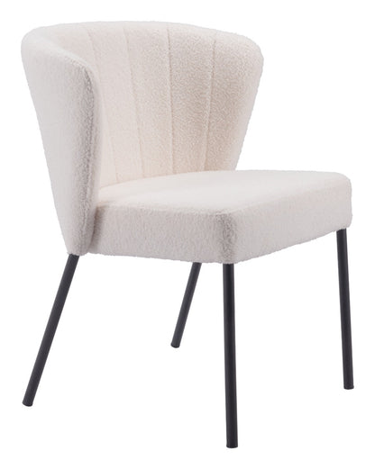 Aimee Dining Chair Set of 2 - Stylish Cream Design for Elegant Dining Rooms and Contemporary Spaces