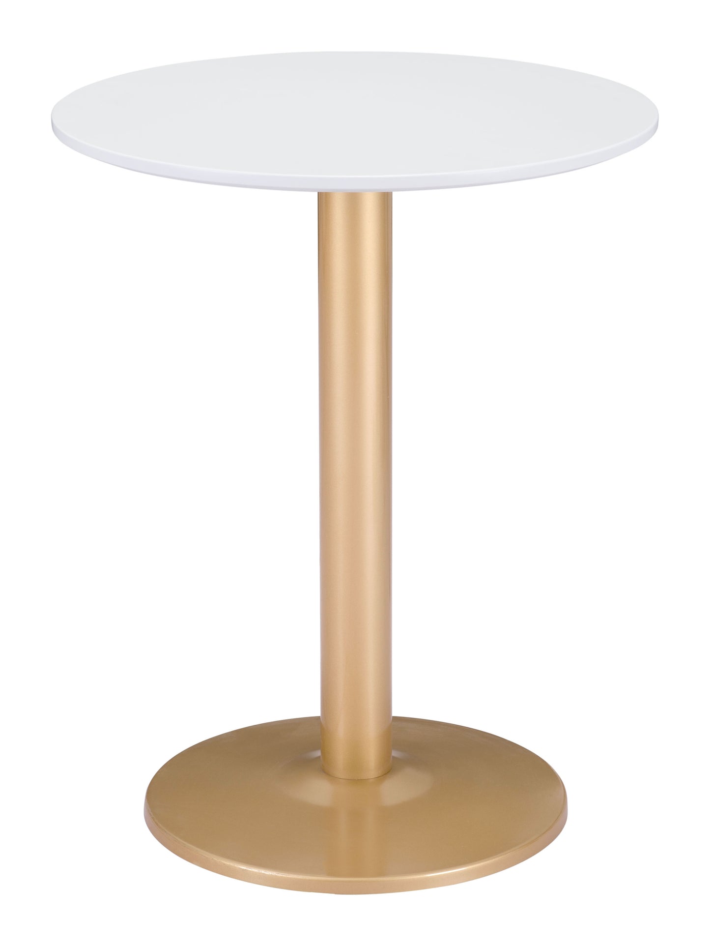 Alto Bistro Table White & Gold