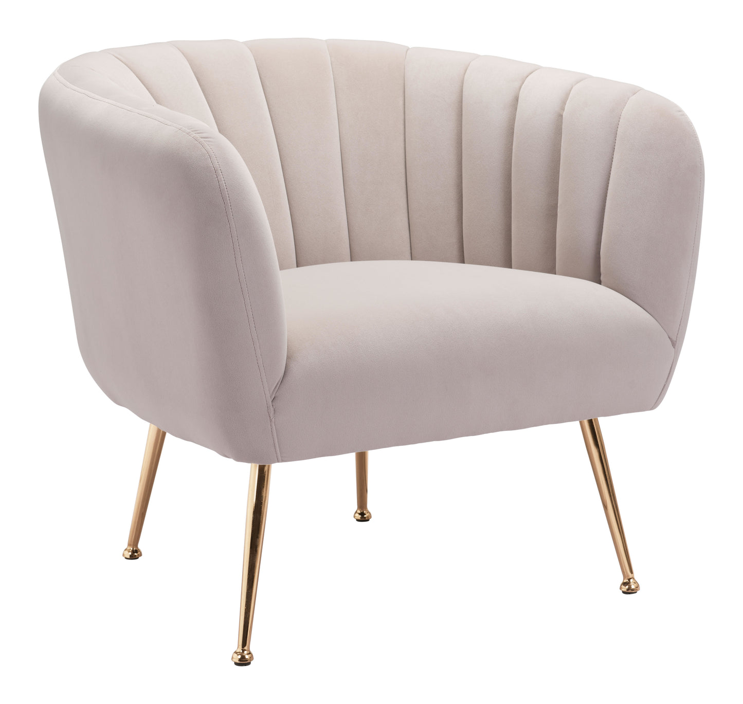 Deco Accent Chair Beige