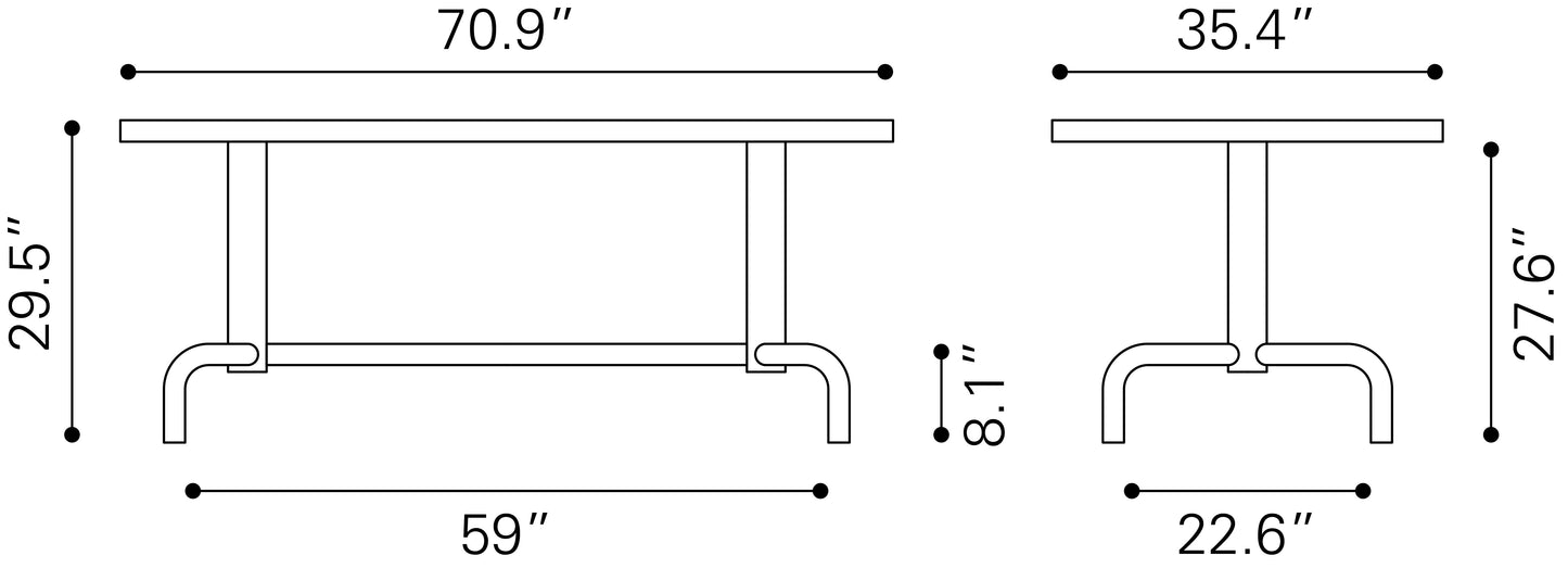 Neum Dining Table Black