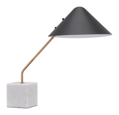 Pike Floor Lamp Black & White