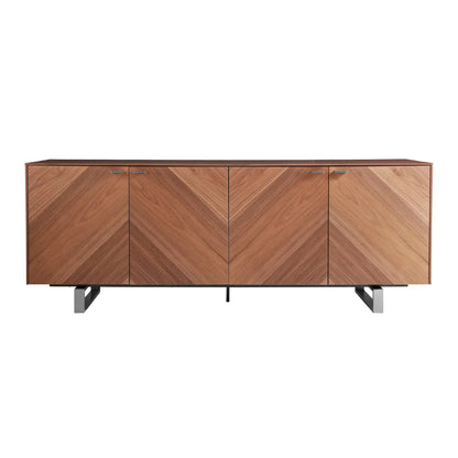 Alvarado 79" Sideboard – Spacious Modern Storage Cabinet with Sleek Wood Finish