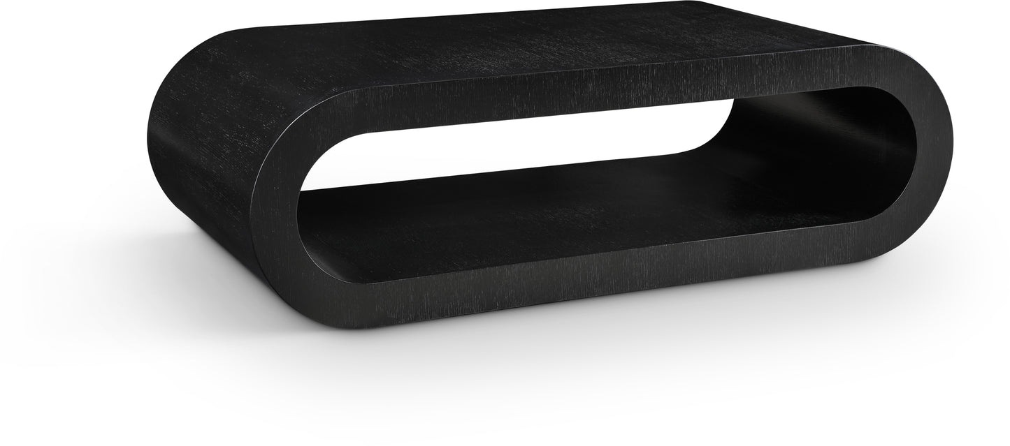 Sono Paper Veneer Coffee Table – Modern Minimalist Design with Smooth Wood Finish